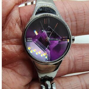 Fossil F2 Purple Prism Face Ladies Watch ES-9323 300110